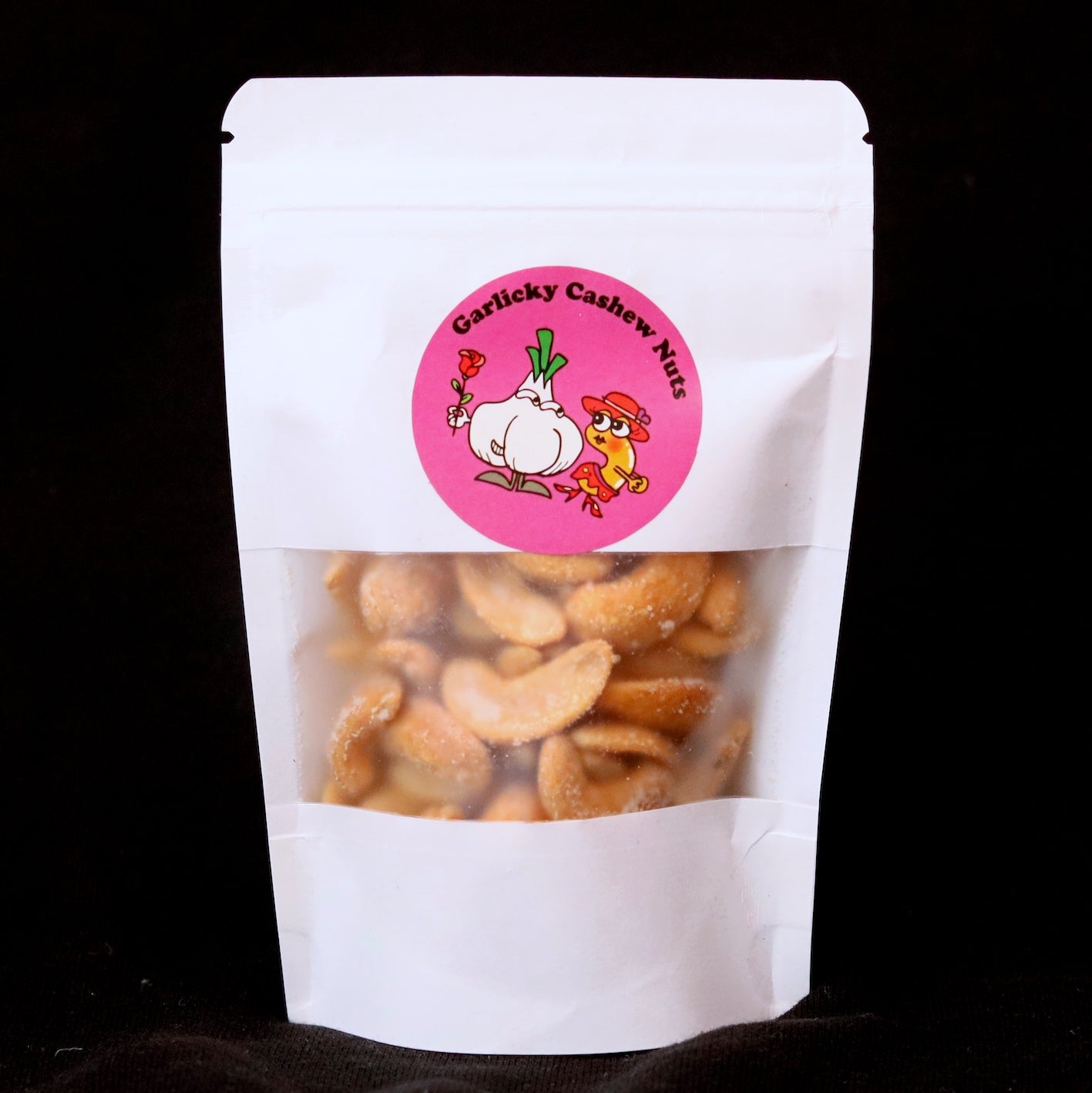 Garlicky Cashew Nuts