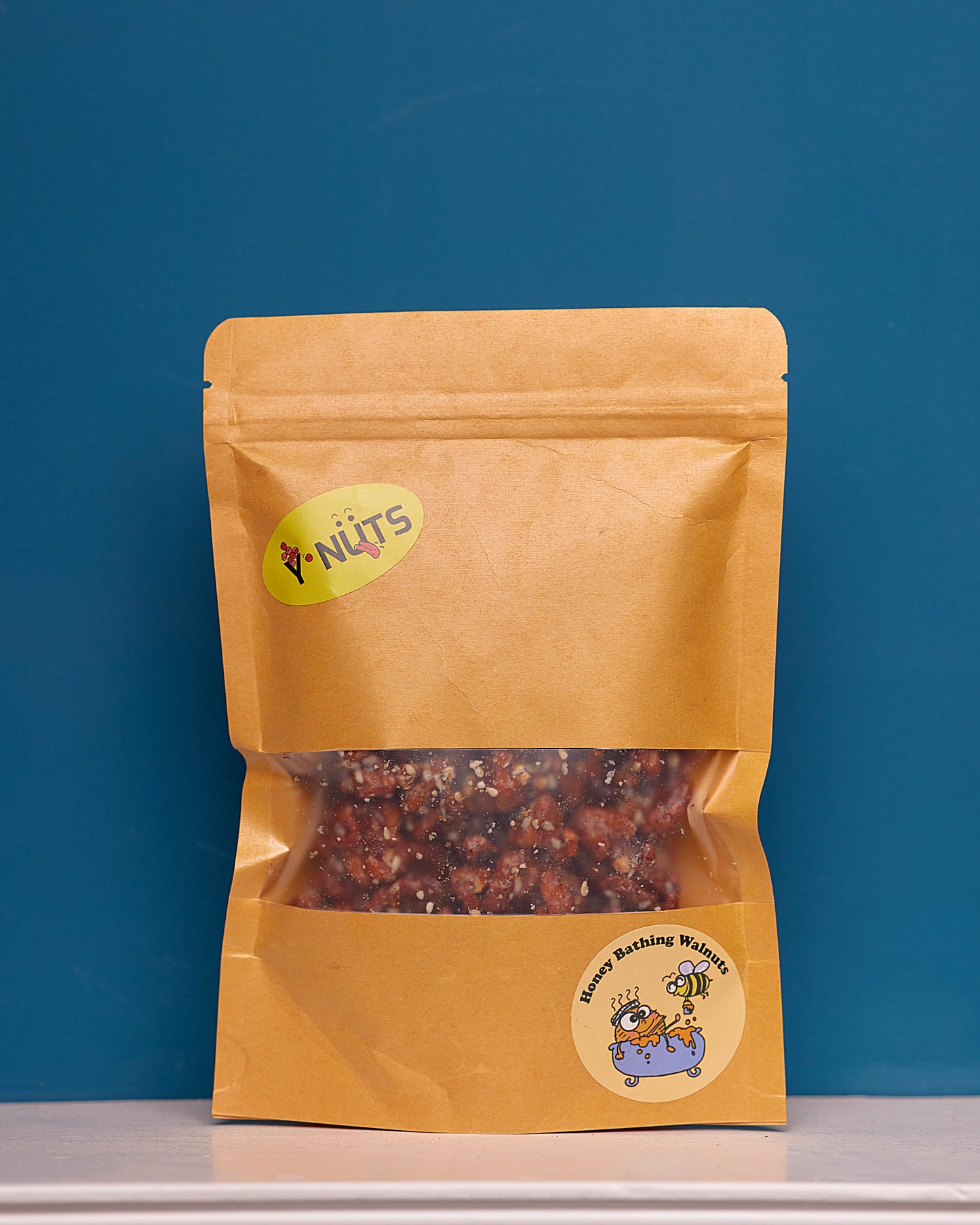 Honey Bathing Walnuts