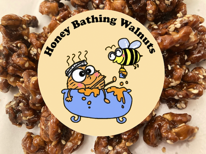 Honey Bathing Walnuts